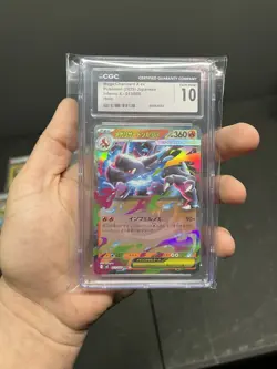 GRADED CGC 10 Pokemon Mega Charizard X ex 013/080 M2: Inferno X Holo Japanese - Image 1