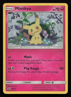 Mimikyu #SM163 SM Promos Pokemon (1H) - Image 1