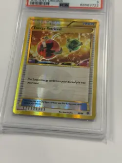 POKEMON 2015 Ancient Origins XY Trainer ENERGY RETRIEVAL #99 PSA 9 Mint RARE - Image 2