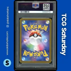 2024 POKEMON TERASTAL FEST JP #208/187 WELLSPRING MASK OGERPON EX SAR PSA 7 - Image 2