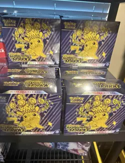 Pokemon TCG - Scarlet Violet - Surging Sparks ETB - Factory Sealed - Mint - Image 1
