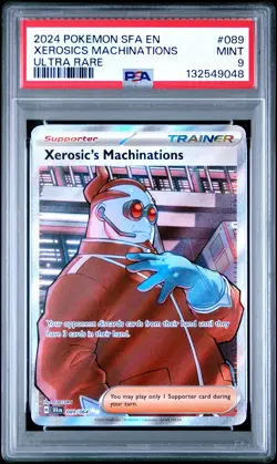 2024 POKEMON SFA EN-SHROUDED FABLE ULTRA RARE #089 XEROSIC'S MACHINATIONS PSA 9 - Image 1