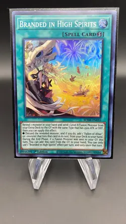 Yugioh! TCG, Branded in High Spirits BODE-EN055 NM - Image 1