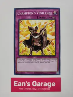 YuGiOh Champion's Vigilance SDBE-EN039 Saga of Blue-Eyes White Dragon - Mint - Image 1