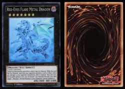Red-Eyes Flare Metal Dragon (Ghost Rare) CORE-EN054 1st Edition Yu-Gi-Oh - Image 3