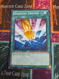 Yu-Gi-Oh! Smashing Ground YS15-ENL15 Shatterfoil 1st Edition Near Mint a1/ - Image 1