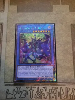 YUGIOH ILLUSION OF CHAOS RA02-EN020 PLATINUM RARE 1ST ED NM - Image 1