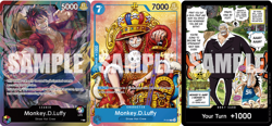 Monkey D. Luffy & DON!! One Piece 2nd Anniversary Tournament Promo Pack - SEALED - Image 1