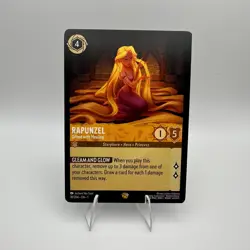 Disney Lorcana Rapunzel 18/204 Legendary Gifted with Healing Non-Foil TCG Card - Image 1