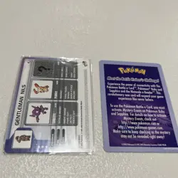 Gentleman Nils Pokemon Battle E-Reader Card 2003 Ruby and Sapphire - Image 1