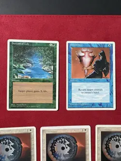 Fireball 9 Card Lot LP-HP - 4th Edition Magic The Gathering MTG Vintage 90’s - Image 3