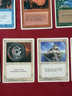 Fireball 9 Card Lot LP-HP - 4th Edition Magic The Gathering MTG Vintage 90’s - Image 4