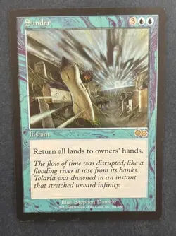 MTG URZA'S SAGA SUNDER NM MAGIC THE GATHERING RARE BLUE INSTANT ENGLISH CARD - Image 5