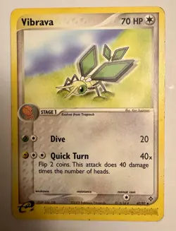 Vibrava - 47/97 - Uncommon Ex Dragon - Pokemon TCG Card - HP - Image 1