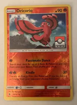 Oricorio (Pokemon League) 014/145 - League & Championship Cards Reverse Holo VLP - Image 1