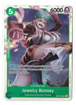 Jewelry Bonney SR OP07-026 500 Years in the Future One Piece Card Game - Image 1