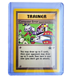 Computer Error 16 Pokemon TCG Black Star Promo NM Vintage 2000 Card - Image 1
