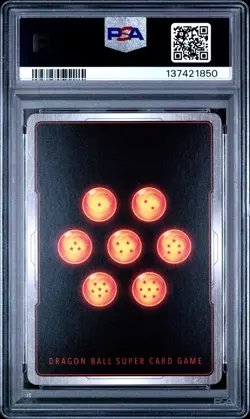 2025 DRAGON BALL SUPER CARD GAME FUSION WORLD JPN WISH FOR SHENRON BULMA PSA 10 - Image 2