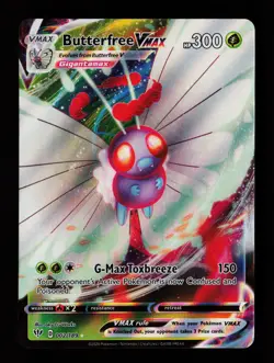 Butterfree VMAX 002/189 Ultra Rare Holo SWSH03: Darkness Ablaze Pokemon Card - Image 1