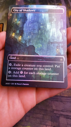 City of Shadows FOIL Proxy Playtest Card with Custom Art Design - Image 2