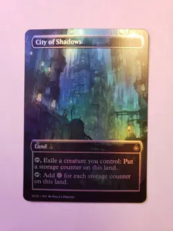 City of Shadows FOIL Proxy Playtest Card with Custom Art Design - Image 4