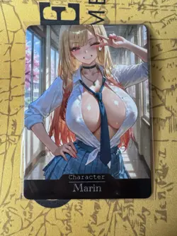 Marin My Dress Up Darling ACG Goddess Story Waifu Anime Custom Card - Image 1