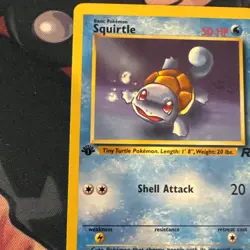 Pokemon Card - Squirtle Team Rocket 68/82 Common 1st Edition - Image 3