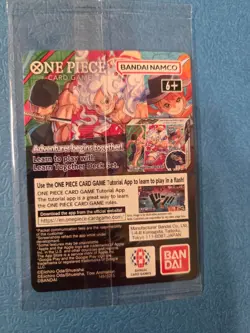 One Piece Monkey. D. Luffy College Basketball US Voyage Promo Card Sealed - Image 2