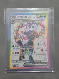 Umbreon Black Star Promo SVP176 Figure Collection NEAR MINT CONDITION CARD - Image 1