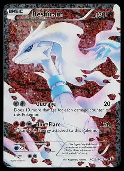 Pokemon Card - Reshiram Legendary Treasures Radiant Collection RC22/RC25 - Image 1