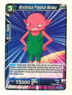 Dragon Ball Super Card Game Mysterious Presence Monaka BT1-049 UC NM SV2. - Image 1