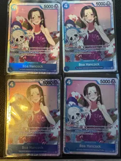 Op01-078 Boa Hancock SR Romance Dawn One Piece x4 Playset One Piece Card Game - Image 1