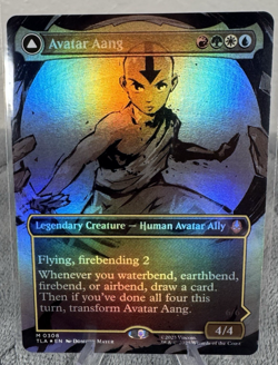 Avatar Aang (Borderless) Avatar: The Last Airbender Foil - Image 2