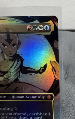 Avatar Aang (Borderless) Avatar: The Last Airbender Foil - Image 4