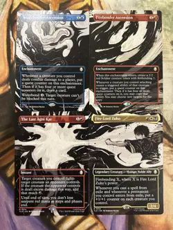 MTG Avatar Borderless Lot Firelord Zuko Ascension Last Agni Kai Full Art - NM 🔥 - Image 1