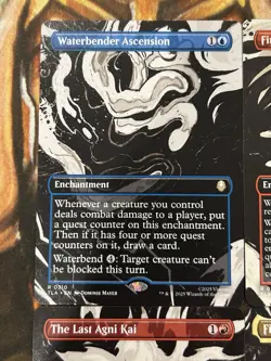 MTG Avatar Borderless Lot Firelord Zuko Ascension Last Agni Kai Full Art - NM 🔥 - Image 2