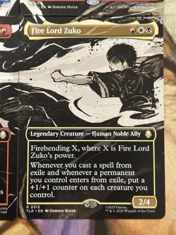 MTG Avatar Borderless Lot Firelord Zuko Ascension Last Agni Kai Full Art - NM 🔥 - Image 5