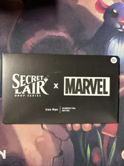 Iron Man Secret Lair x Marvel Rainbow FOIL SEALED MTG - Image 1