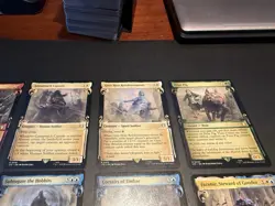 MTG Lord of the Rings Lot Showcase Scrolls, Commander All Non-Foil All Rares - Image 2