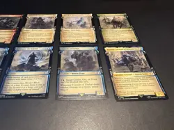 MTG Lord of the Rings Lot Showcase Scrolls, Commander All Non-Foil All Rares - Image 3