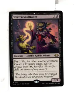 MTG SkeenAB Warren Soultrader from MH3. NM. - Image 1