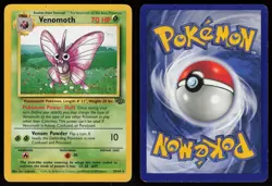 Venomoth 29/64 Rare Jungle Unlimited Pokemon - Image 3
