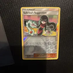 Sabrina's Suggestion 65/68 Hidden Fates Reverse Holo Pokemon Excellent - Image 1