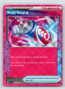 Pokemon NM Holo Poke Vital A 062/064 ACE SPEC Rare SV: Shrouded Fable - Image 1