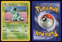 Nidoqueen 23/64 Rare Jungle Unlimited Pokemon - Image 3