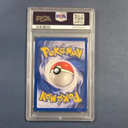 Pokemon Team Rocket Dark Blastoise 1st Edition Swirl Holo #3/82 PSA 8 2000 - Image 2