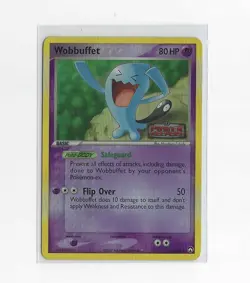 2007 Pokemon EX Power Keepers Wobbuffet Reverse Holo #24/108 NM - Image 1