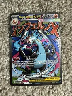 🔥Pokemon TCG-Mega Charizard X ex-023 Me: Mega Evolution Promo-Holo-M/NM!🔥 - Image 1
