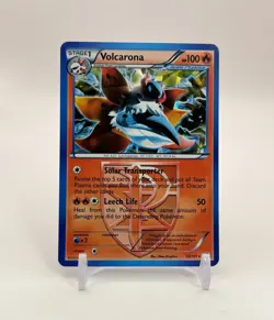 Pokemon TCG - Volcarona Plasma Blast 13/101 Cracked Ice Holo Rare - Nm - Image 1