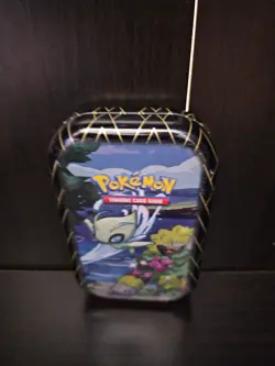 Celebi Shining Fates Tin Pokemon Official EMPTY Art Included Trl8#20 - Image 1
